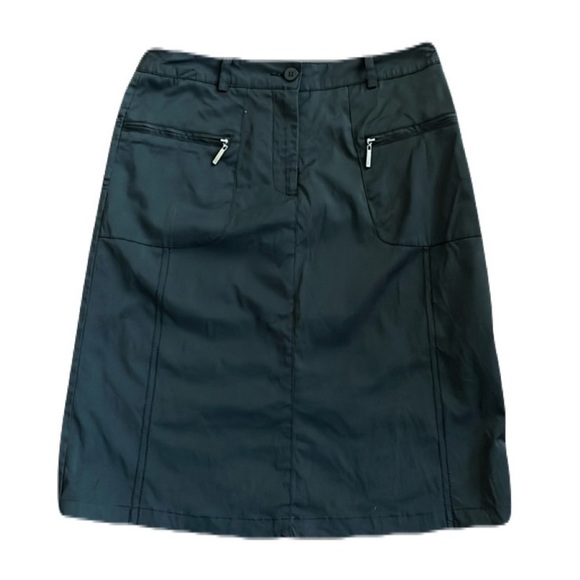 Black Sporty Women's Skirt - Picture 1 of 10